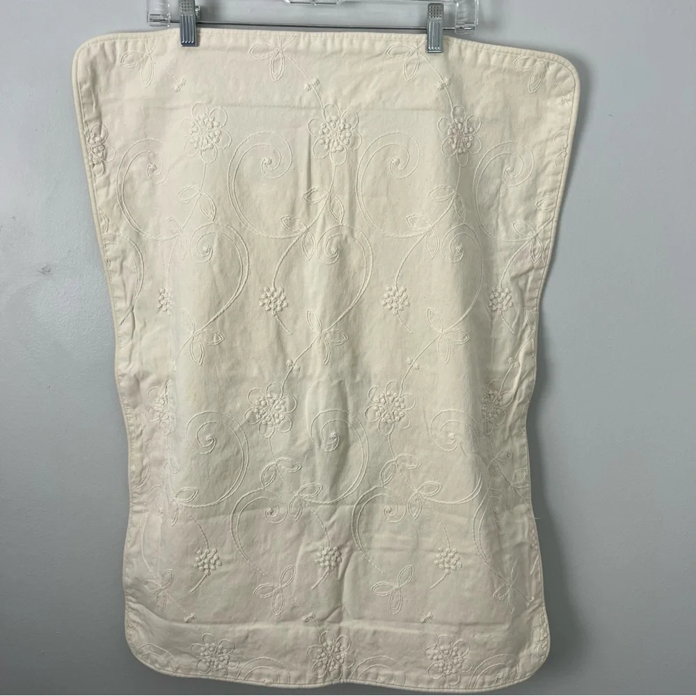 Waverly floral embroidered